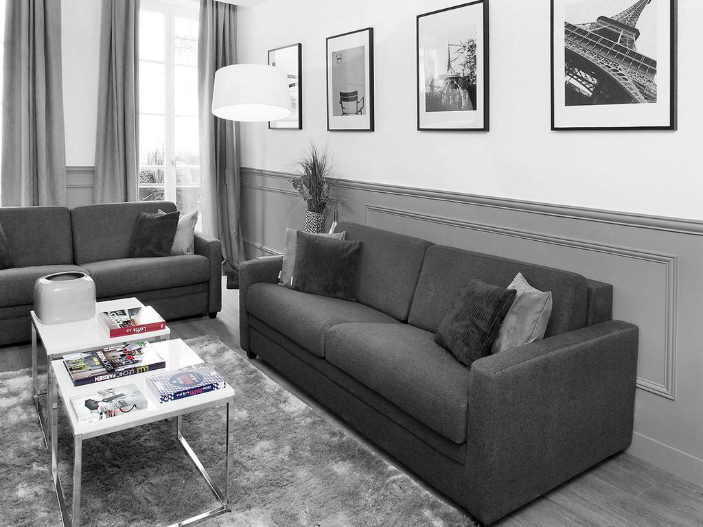 Livinparis - Luxury 3 Bedrooms Grands-Boulevards I Ruang foto