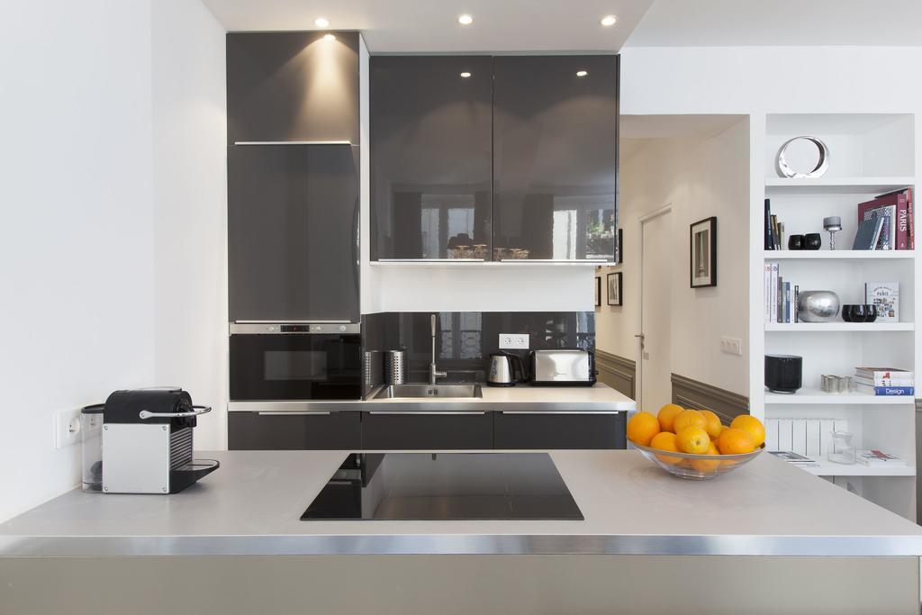 Livinparis - Luxury 3 Bedrooms Grands-Boulevards I Ruang foto